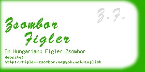 zsombor figler business card